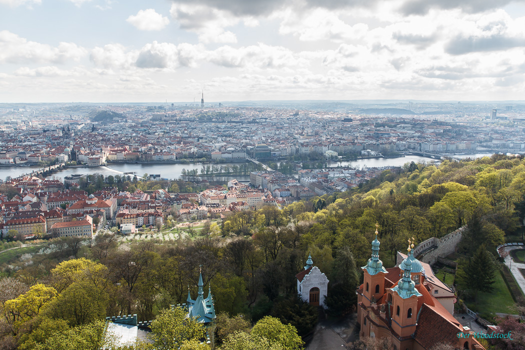 Blick vom Petrin auf die Stadt